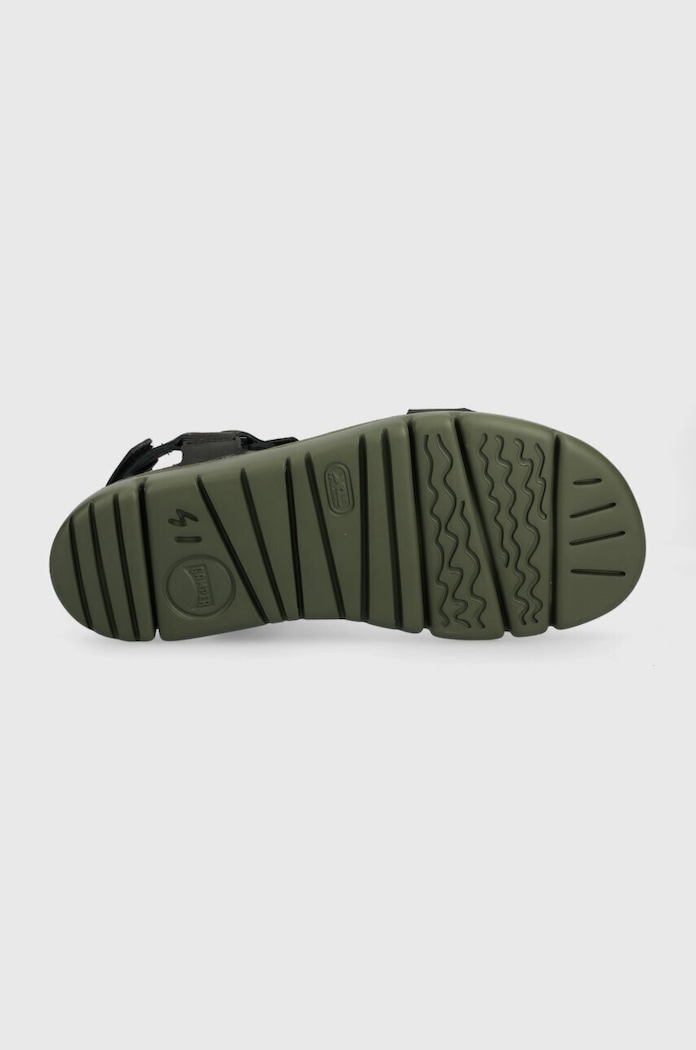 Δερμάτινα σανδάλια Camper Oruga Sandal K100416.020 μαύρο