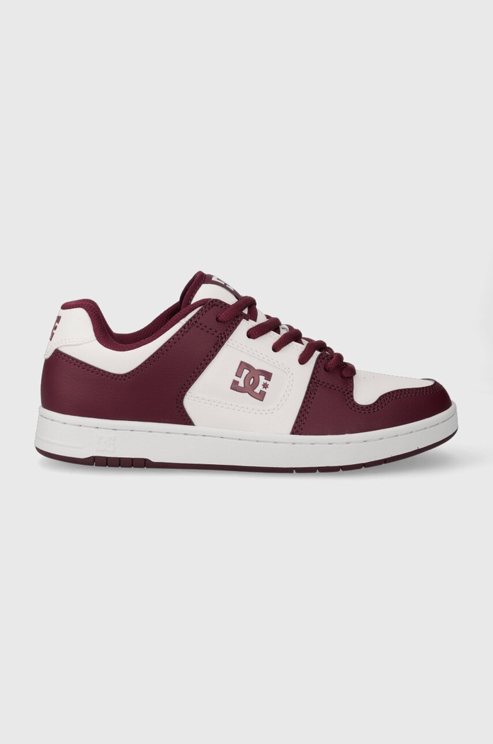 DC sneakers sintetic burgundia ADYS100769