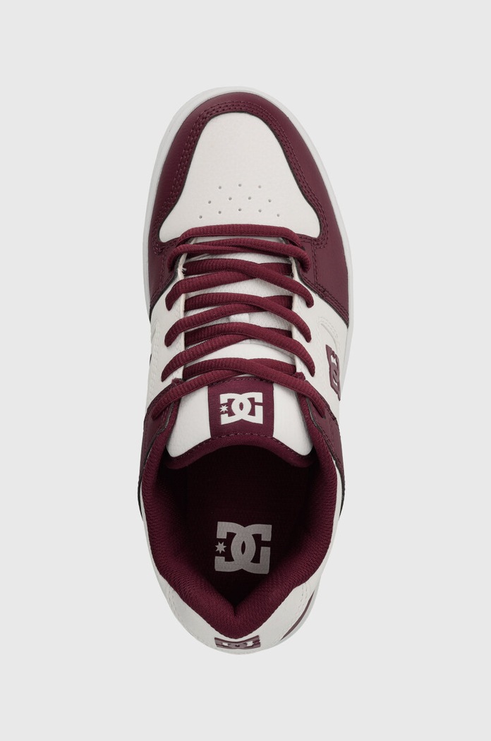 DC sneakers burgundia ADYS100769