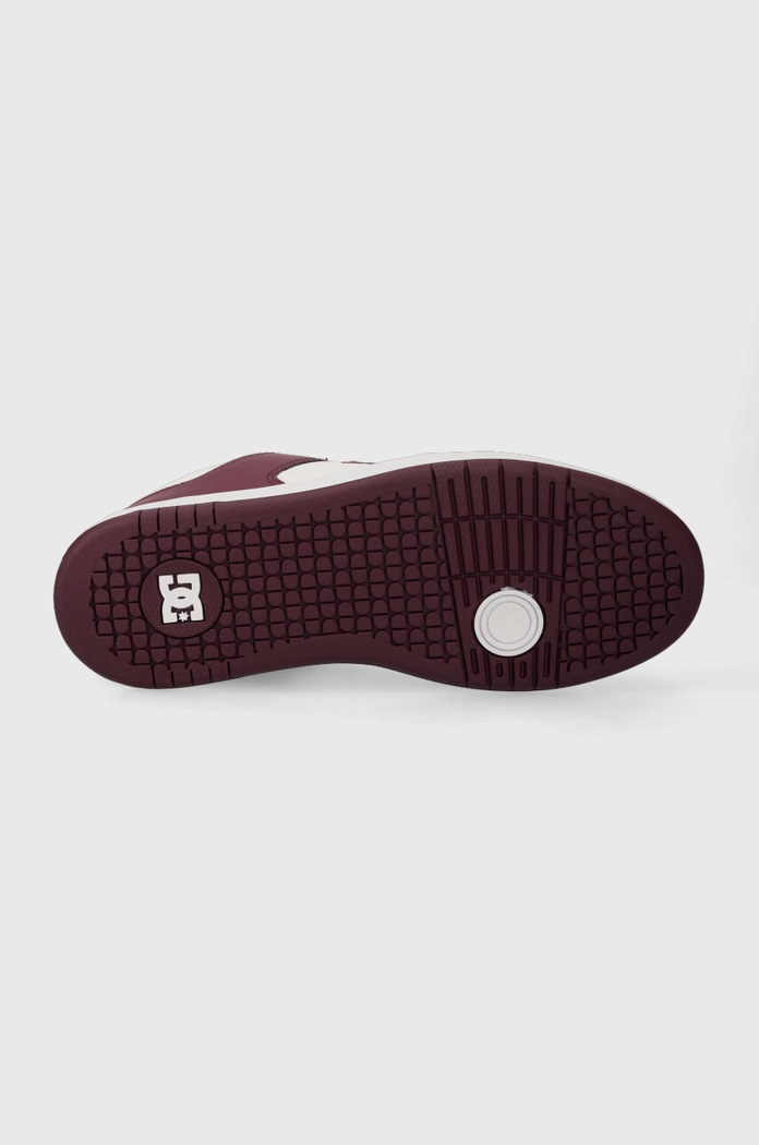 DC sneakers ADYS100769 burgundia