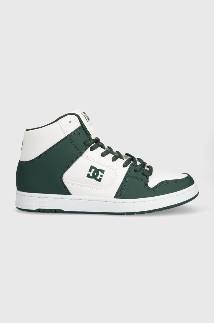 DC sneakersy Manteca skóra zamszowa zielony ADYS100743