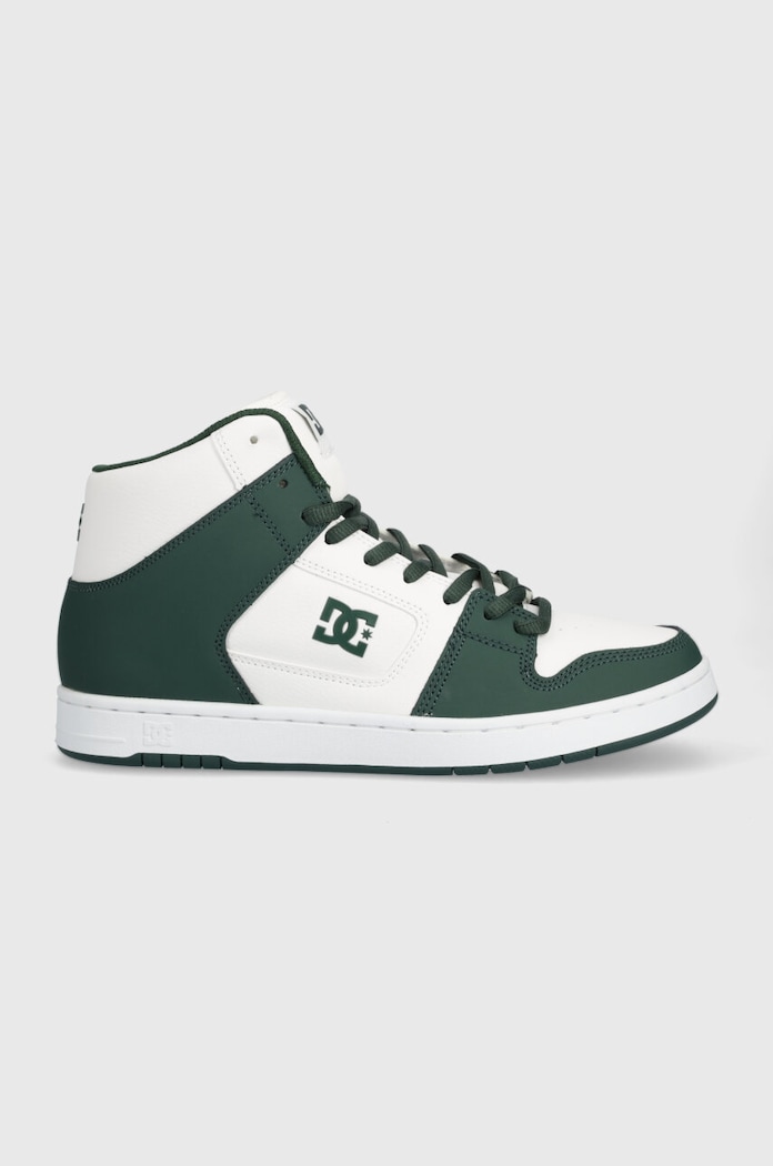 DC sneakersy Manteca skóra zamszowa zielony ADYS100743