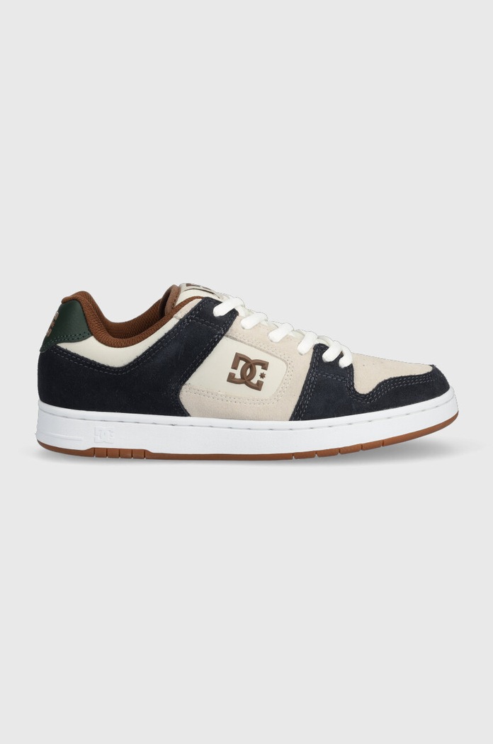 Sneakers DC STREETWEAR δέρμα σαμουά σκούρο μπλε ADYS100766