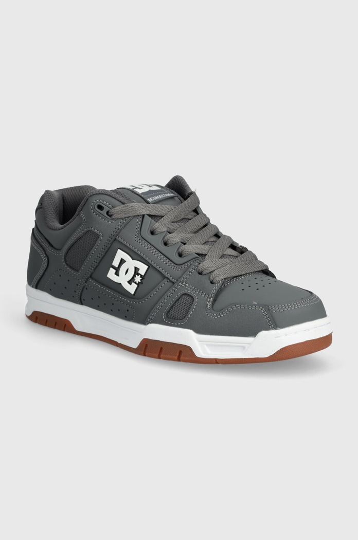 DC sneakers piele gri 320188