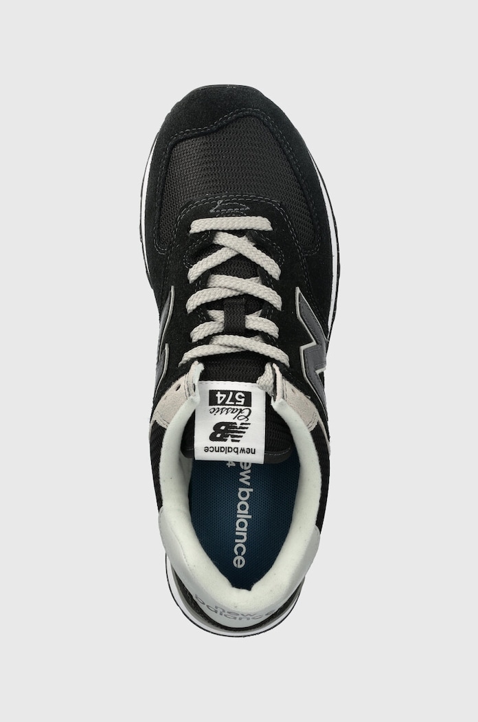 New Balance 574 Black White czarny ML574EVB