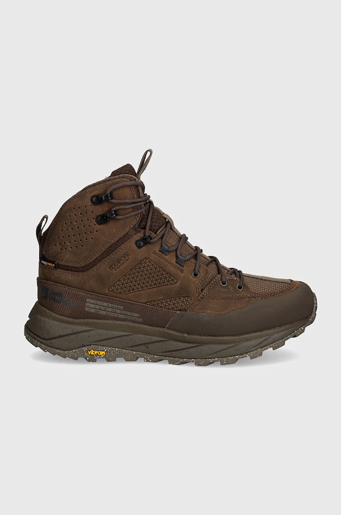 Jack Wolfskin buty Terraquest Texapore Mid 4056381 brązowy AW25