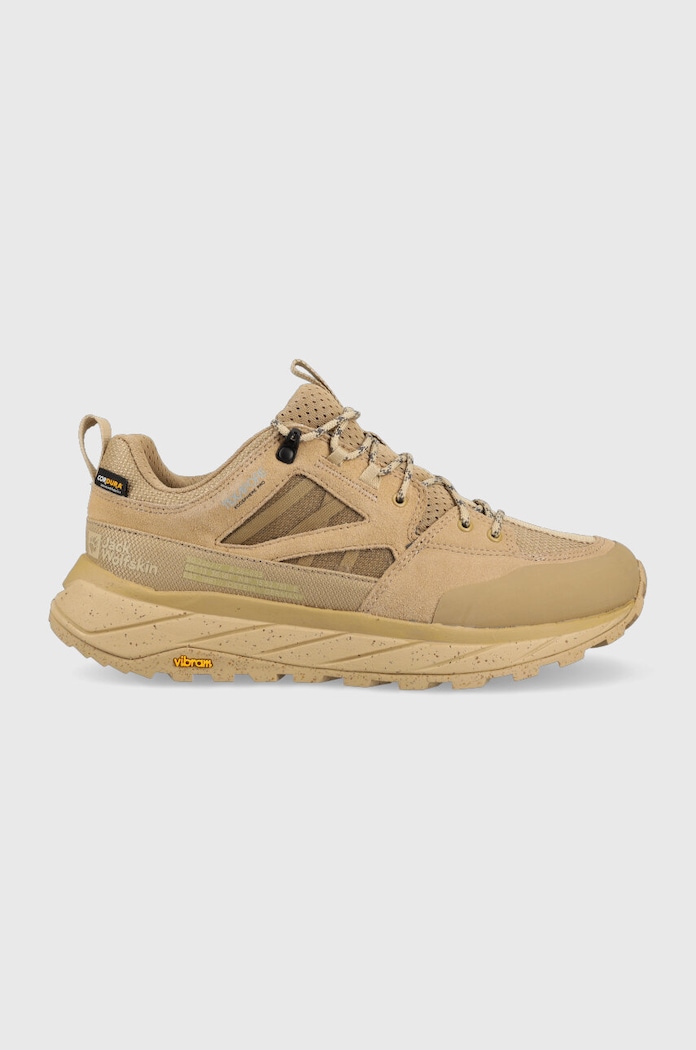 Boty Jack Wolfskin Terraquest Texapore Low semišová kůže béžová 4056401