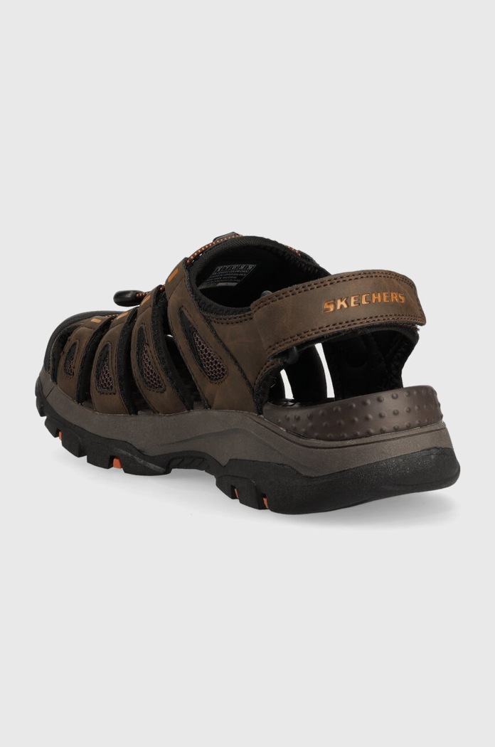 Obuv Sandále Skechers Tresmen Outseen RELAXED FIT 204111 hnedá