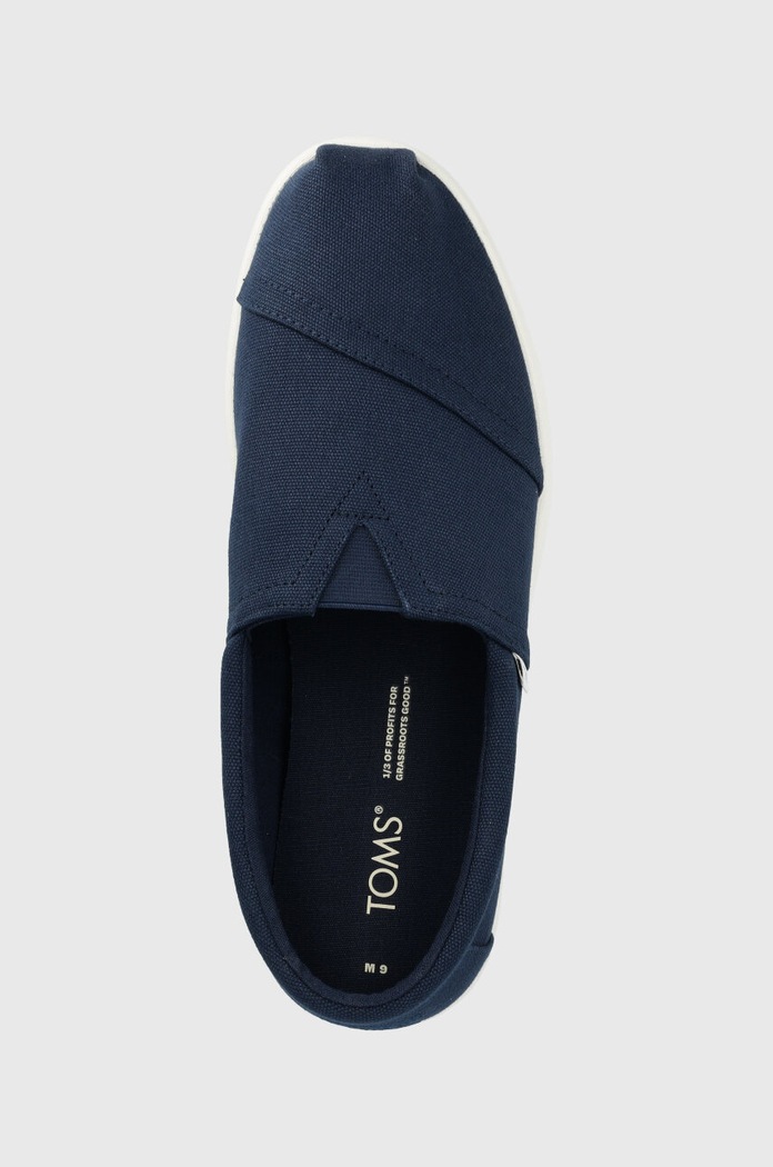 Espadrilky Toms Alpargata Forward námořnická modř 10019858
