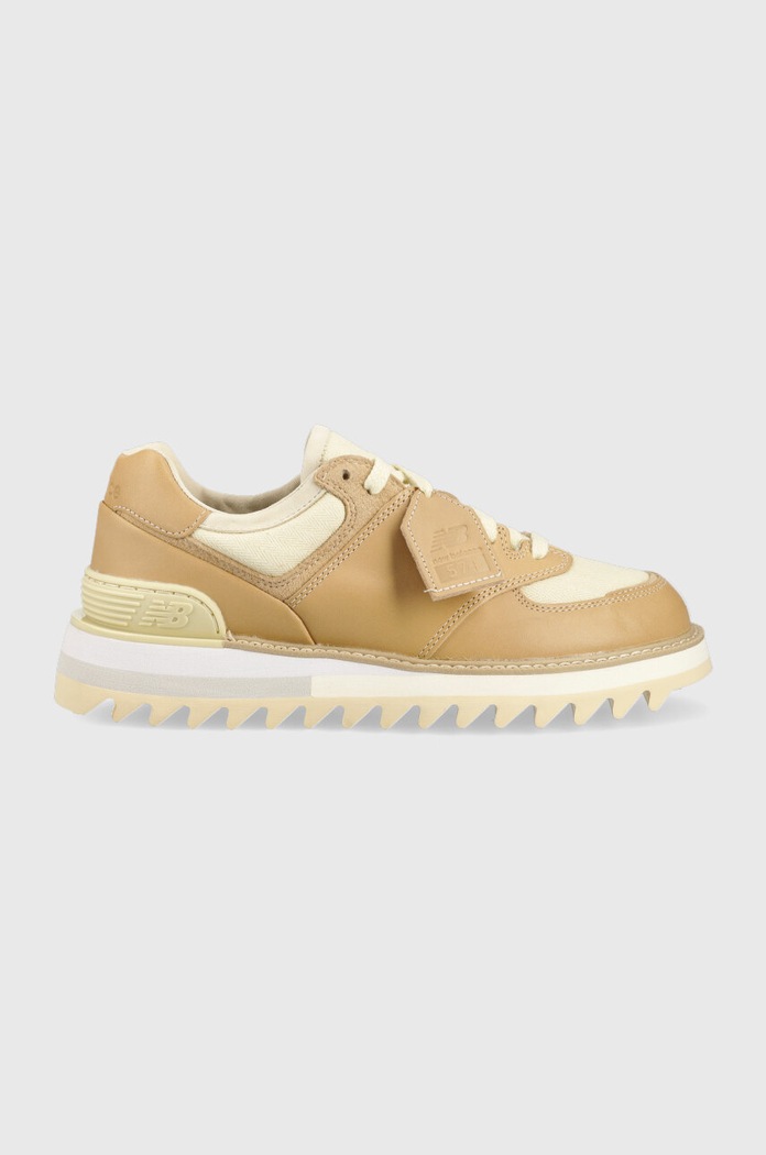 New Balance sportcipő MS574TVT nappa bőr bézs MS574TVT