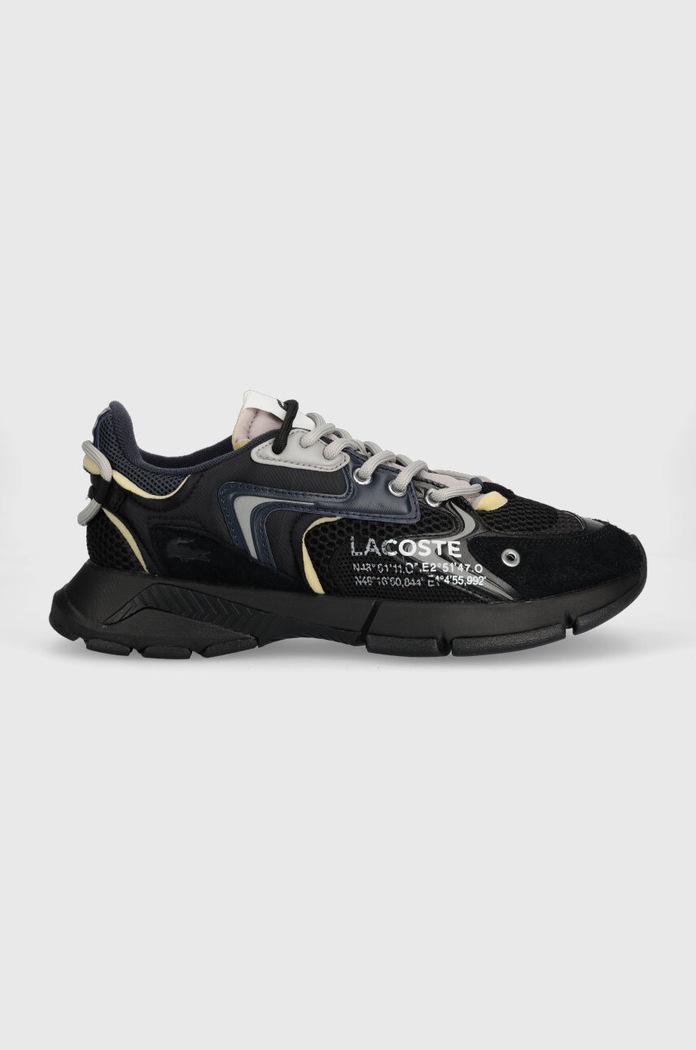 Tenisky Lacoste L003 Neo semišová kůže černá 45SMA0001