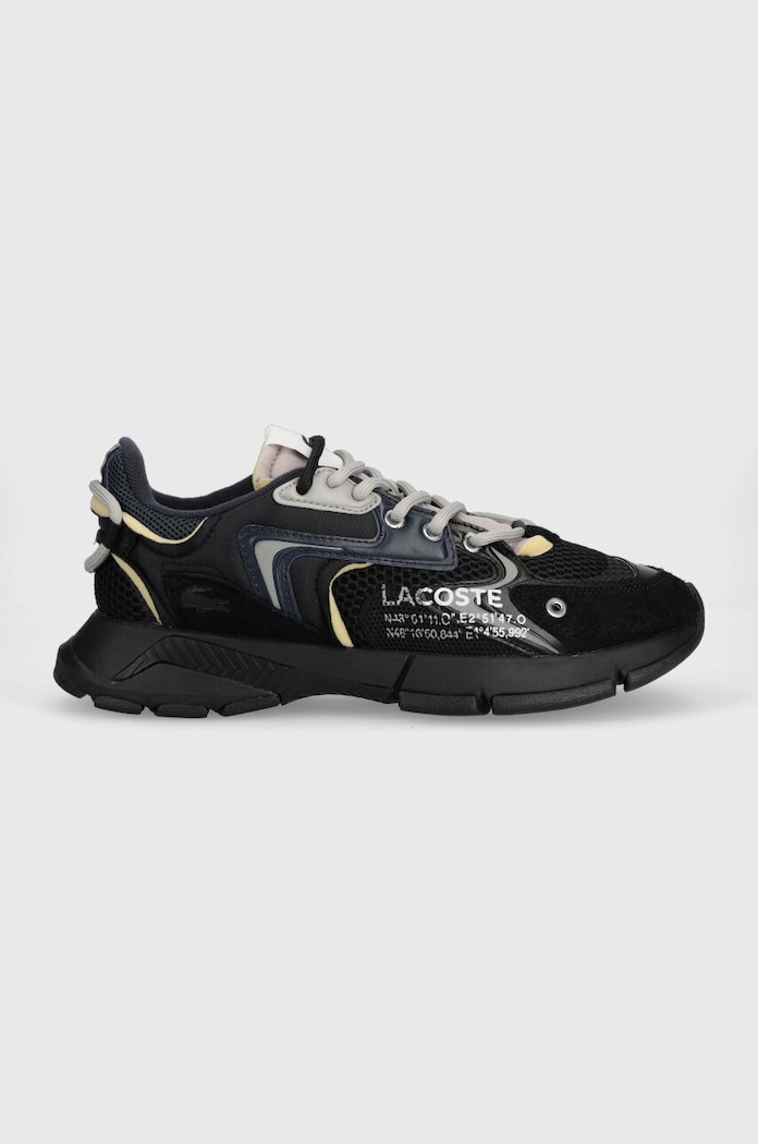 Tenisky Lacoste L003 Neo semišová kůže černá 45SMA0001