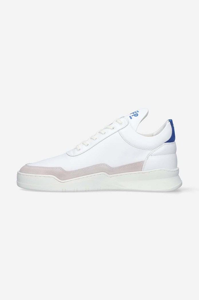 Παπούτσια Δερμάτινα sneakers Filling Pieces Low Top Ghost 10120631925 λευκό