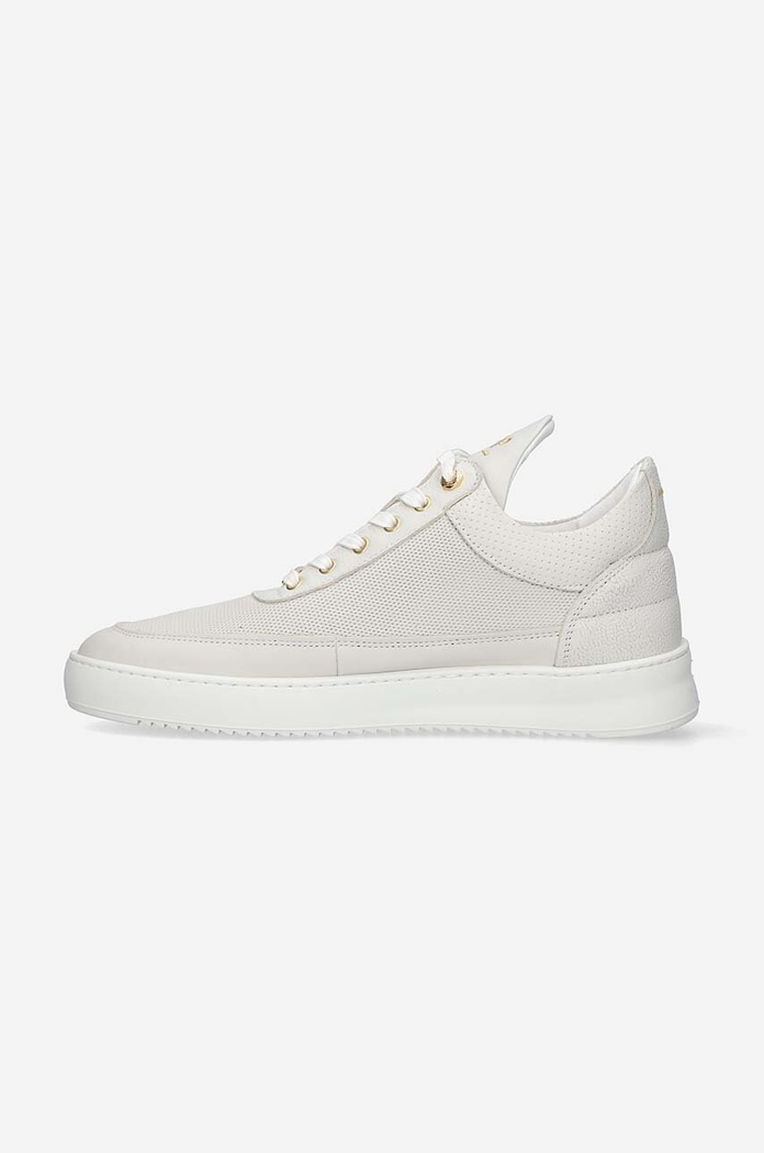 Încălțăminte Filling Pieces sneakers din piele Low top Aten 10126591890 gri