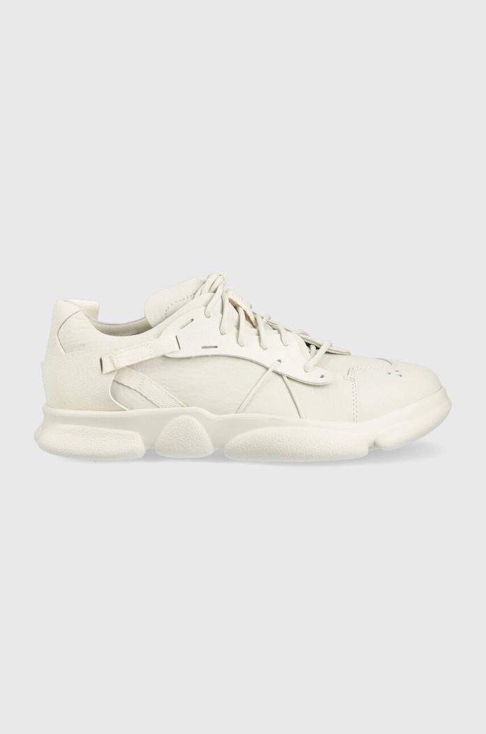Δερμάτινα sneakers Camper Karst Planet friendly λευκό K100845.001
