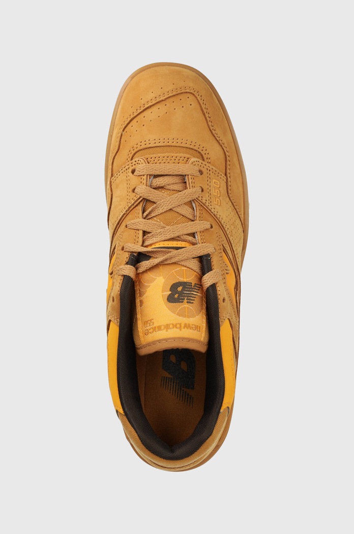 Σουέτ sneakers New Balance BB550WEA καφέ BB550WEA