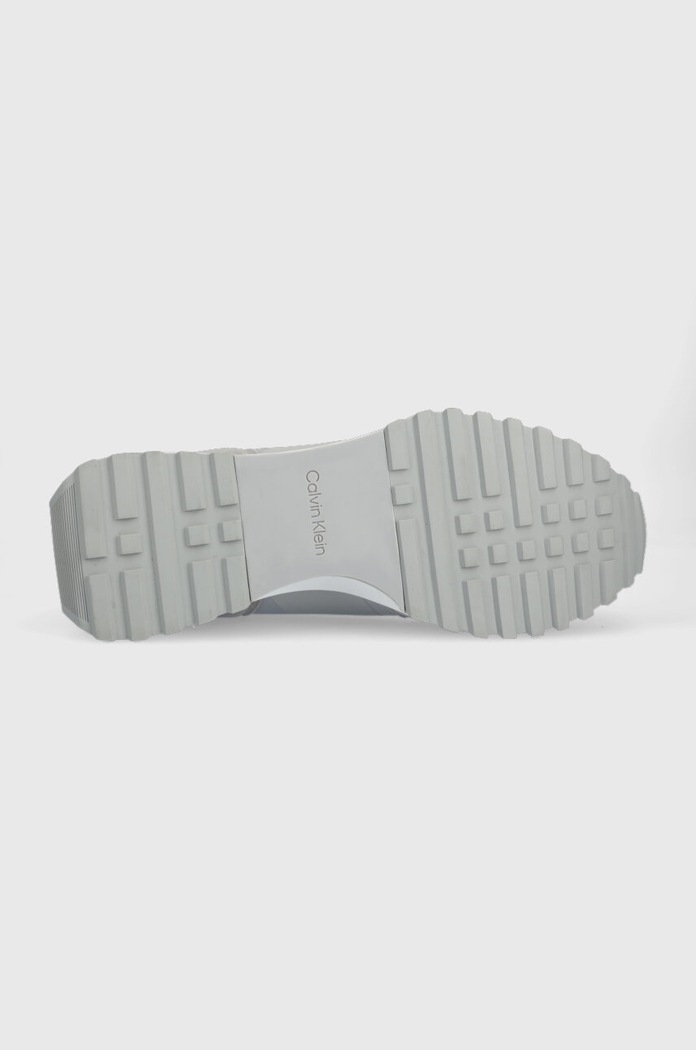 Calvin Klein sneakersy LOW TOP LACE UP MIX HM0HM00497 szary