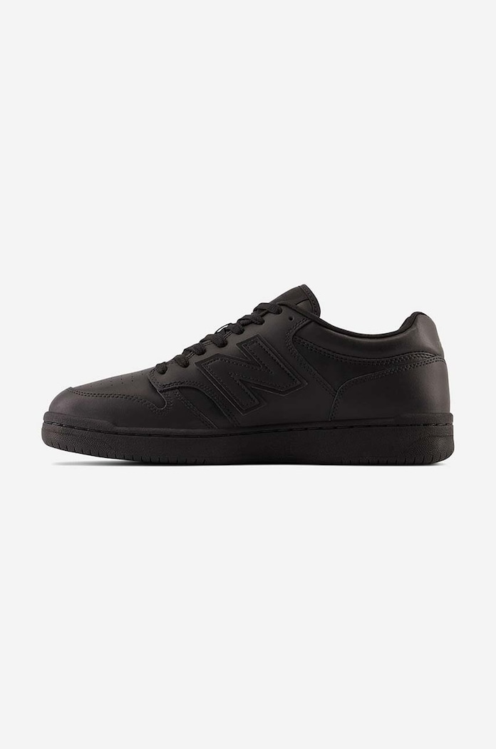 Boty Kožené sneakers boty New Balance BB480L3B BB480L3B černá