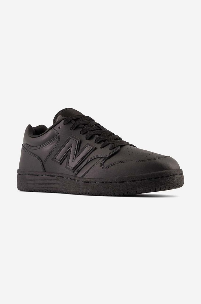 Kožené sneakers boty New Balance BB480L3B černá BB480L3B
