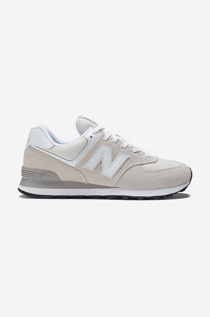 New Balance sneakersy skóra zamszowa beżowy ML574EVW