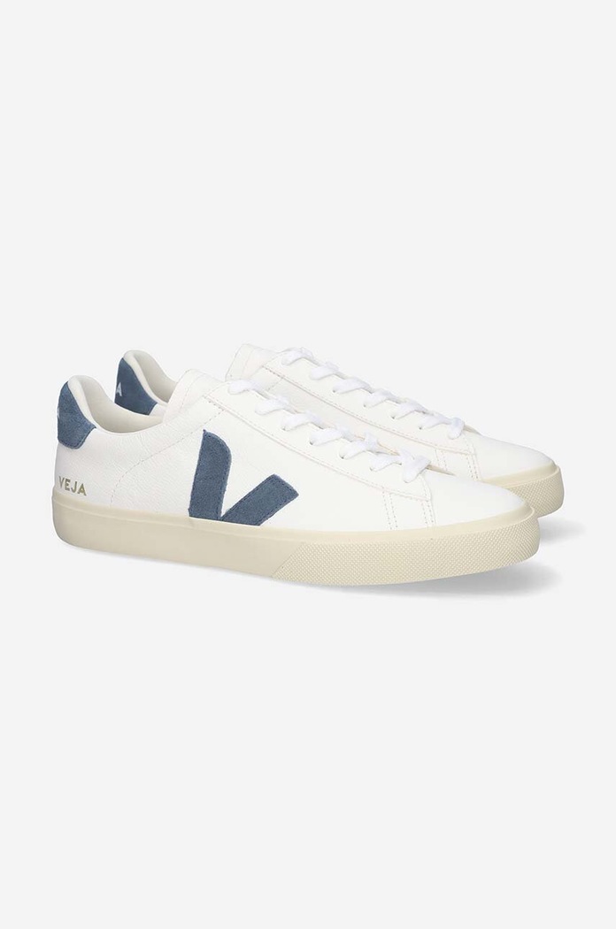 Παπούτσια Δερμάτινα sneakers Veja Campo CP0503121B λευκό