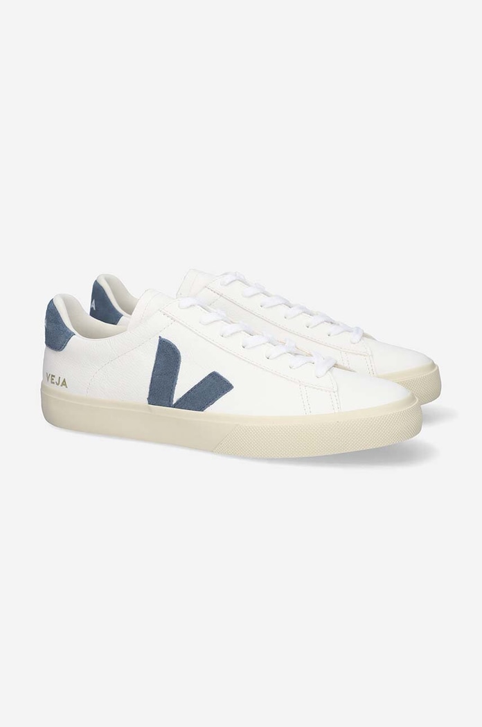 Παπούτσια Δερμάτινα sneakers Veja Campo CP0503121B λευκό