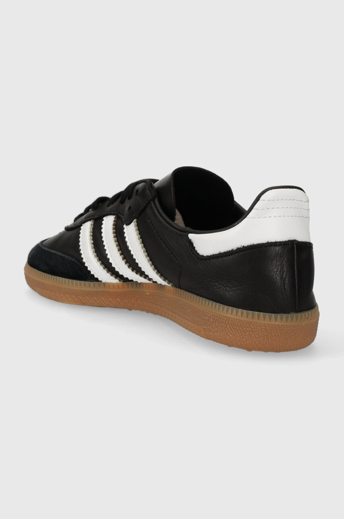 Boty Kožené tenisky adidas Originals IF0641 černá