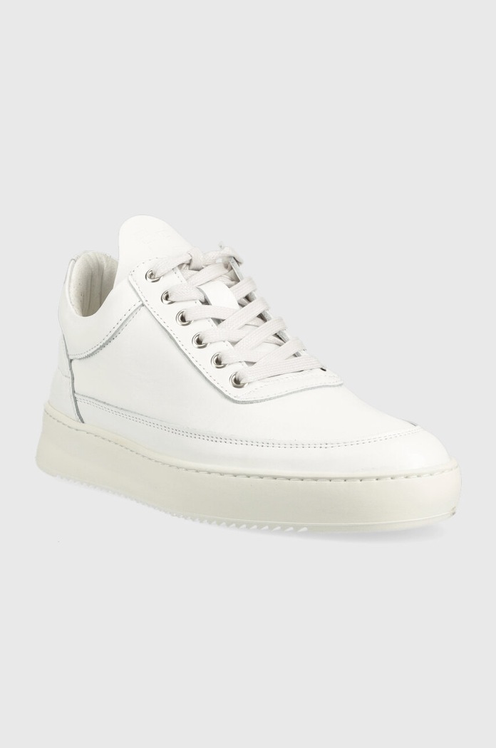 Δερμάτινα sneakers Filling Pieces Low Top Ripple Nappa 25121721855 λευκό SS23
