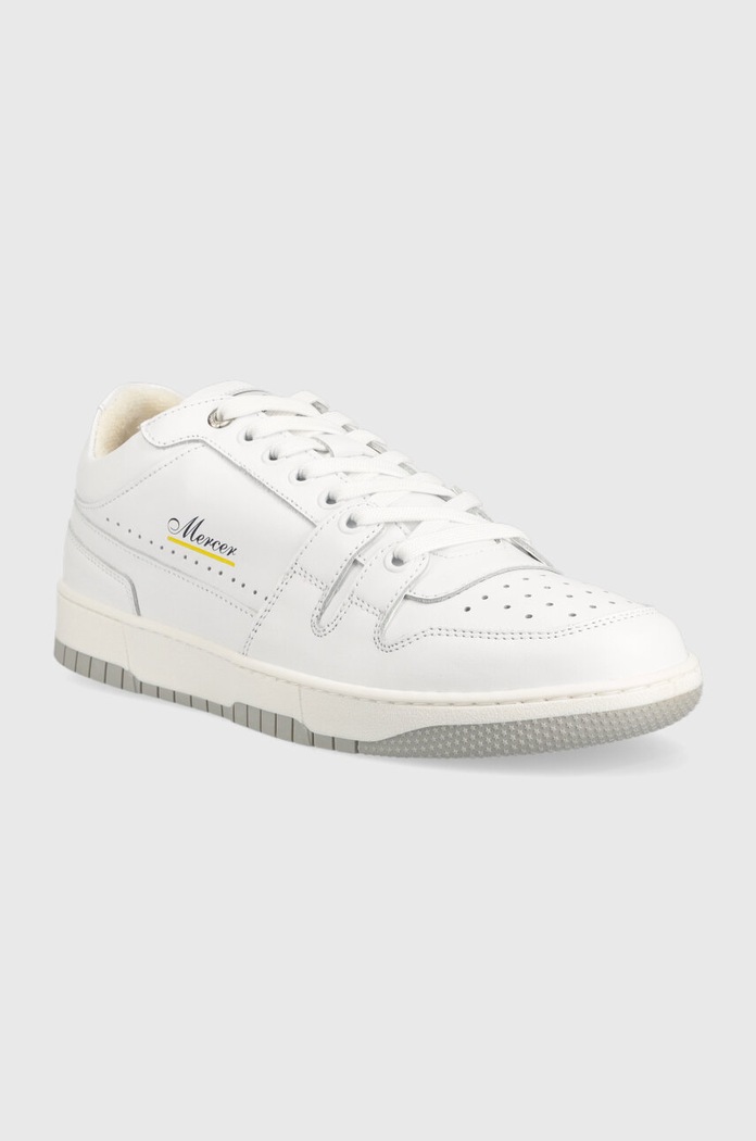 Δερμάτινα sneakers The Mercer Brand The Brooklyn ME231013.100 λευκό SS23