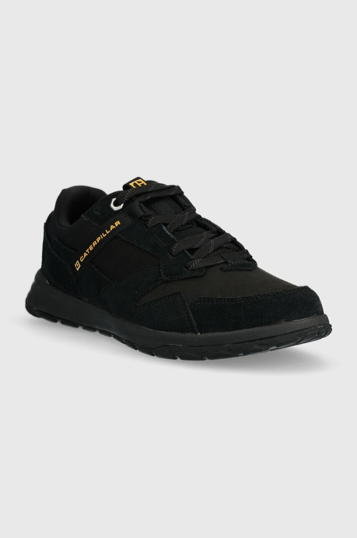 CAT Footwear sneakersy skórzane QUEST RUNNER P110713 czarny SS23