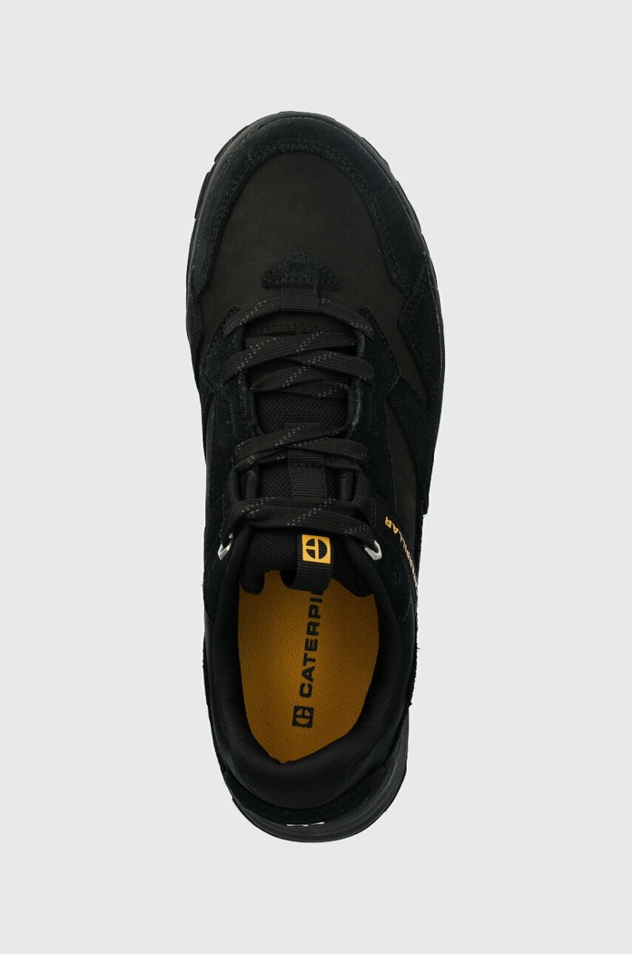 CAT Footwear sneakersy skórzane QUEST RUNNER czarny P110713