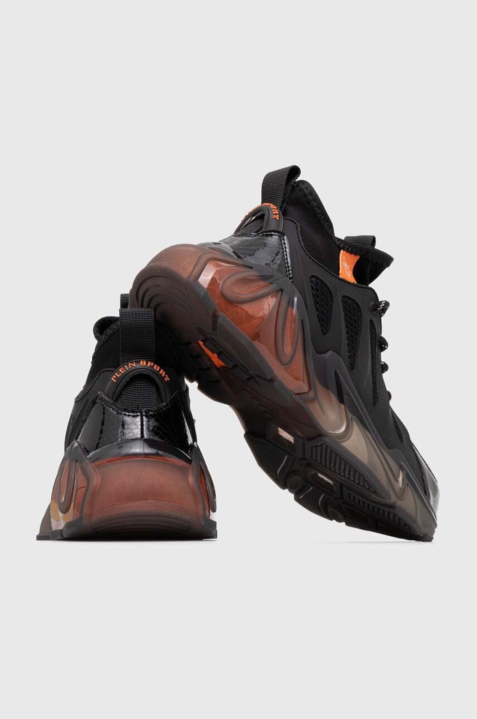 PLEIN SPORT sneakersy The Flame Gen.X.02 Tiger czarny USC0435.STE003N.02
