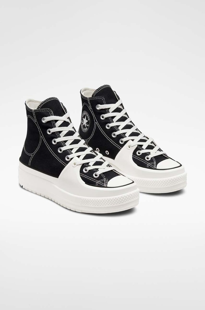 Converse Chuck Taylor All Star Construct Hi Black Vintage White A05094C black AW23
