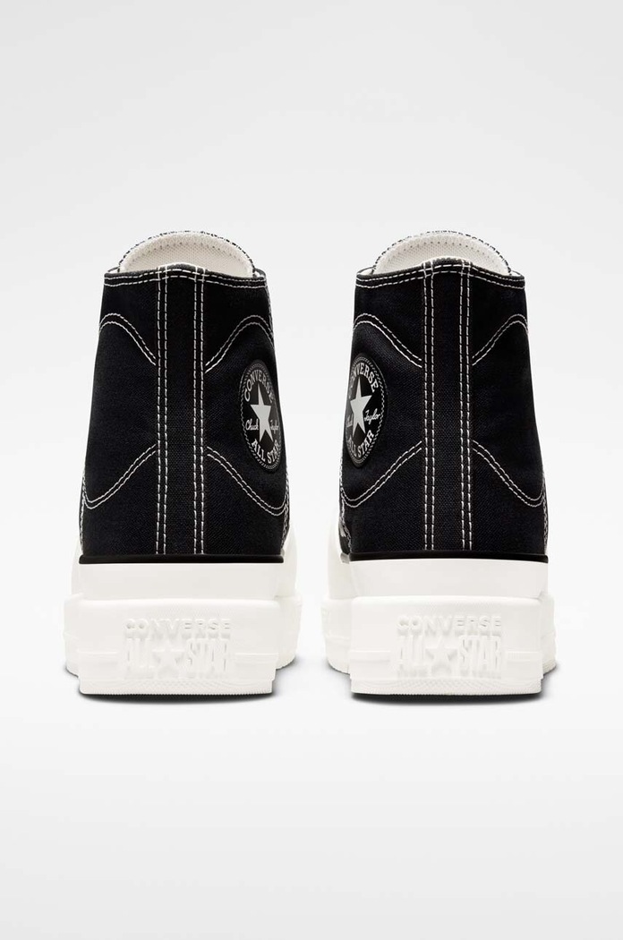 Converse Chuck Taylor All Star Construct Hi Black Vintage White black A05094C