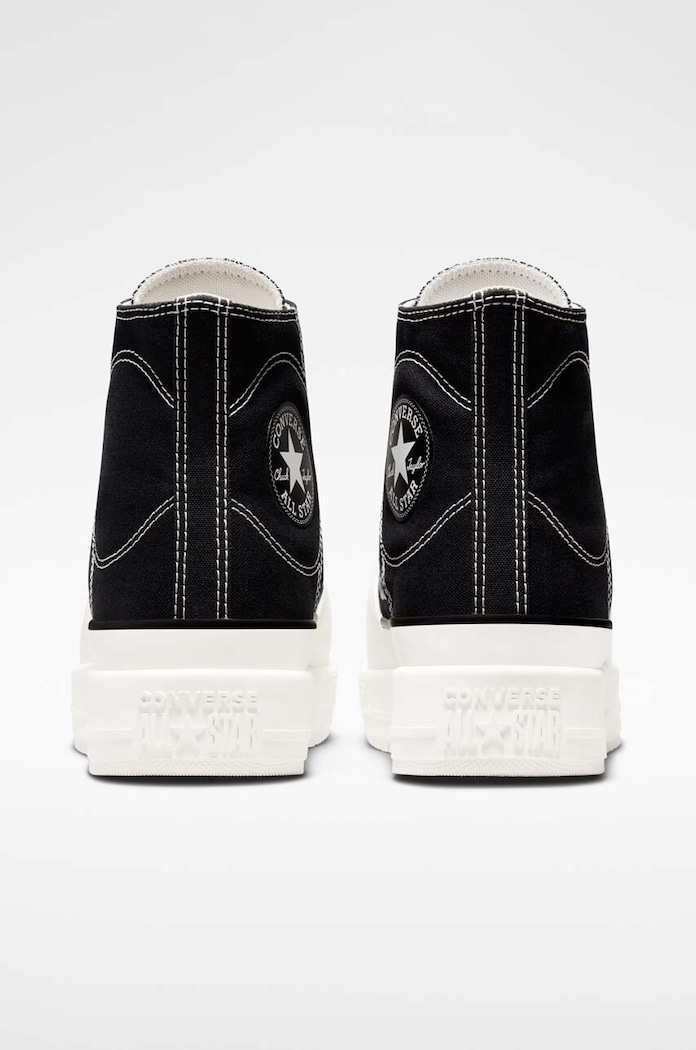 Converse Chuck Taylor All Star Construct Hi Black Vintage White black A05094C
