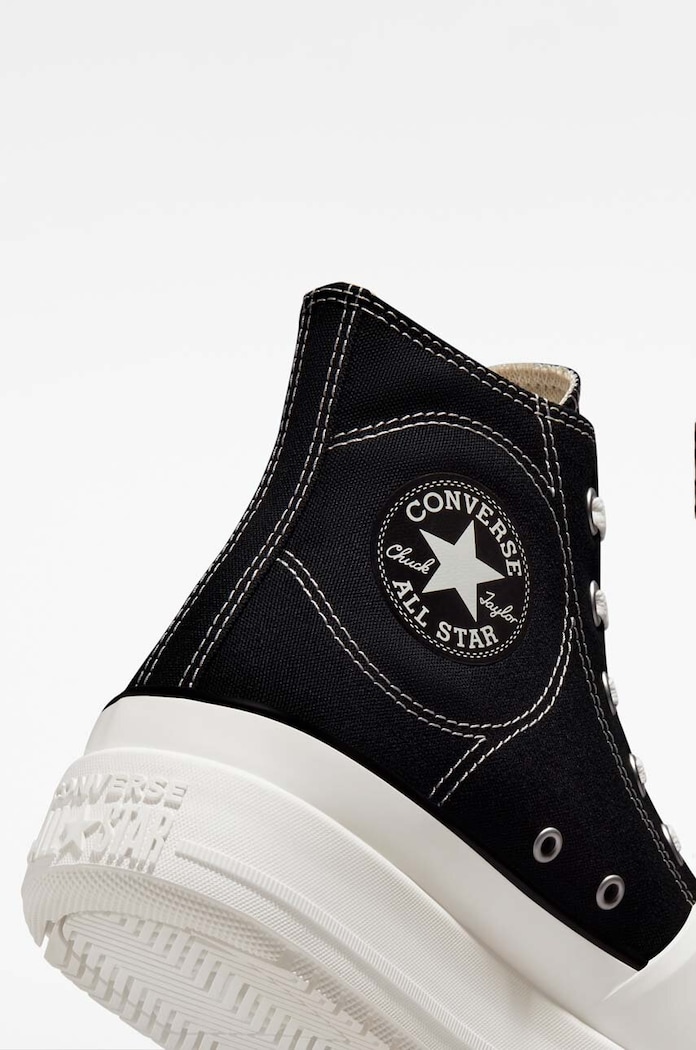 Converse Chuck Taylor All Star Construct Hi Black Vintage White A05094C black