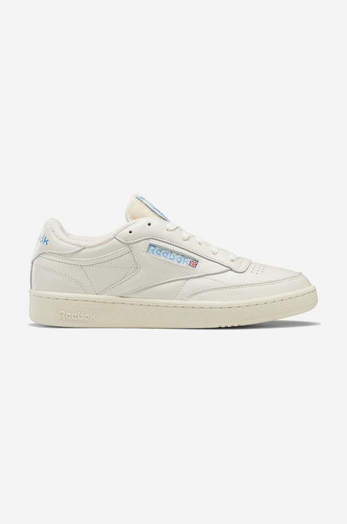 Kožené tenisky Reebok Classic Club C 85 Vintage plochá béžová GX3680.100007794