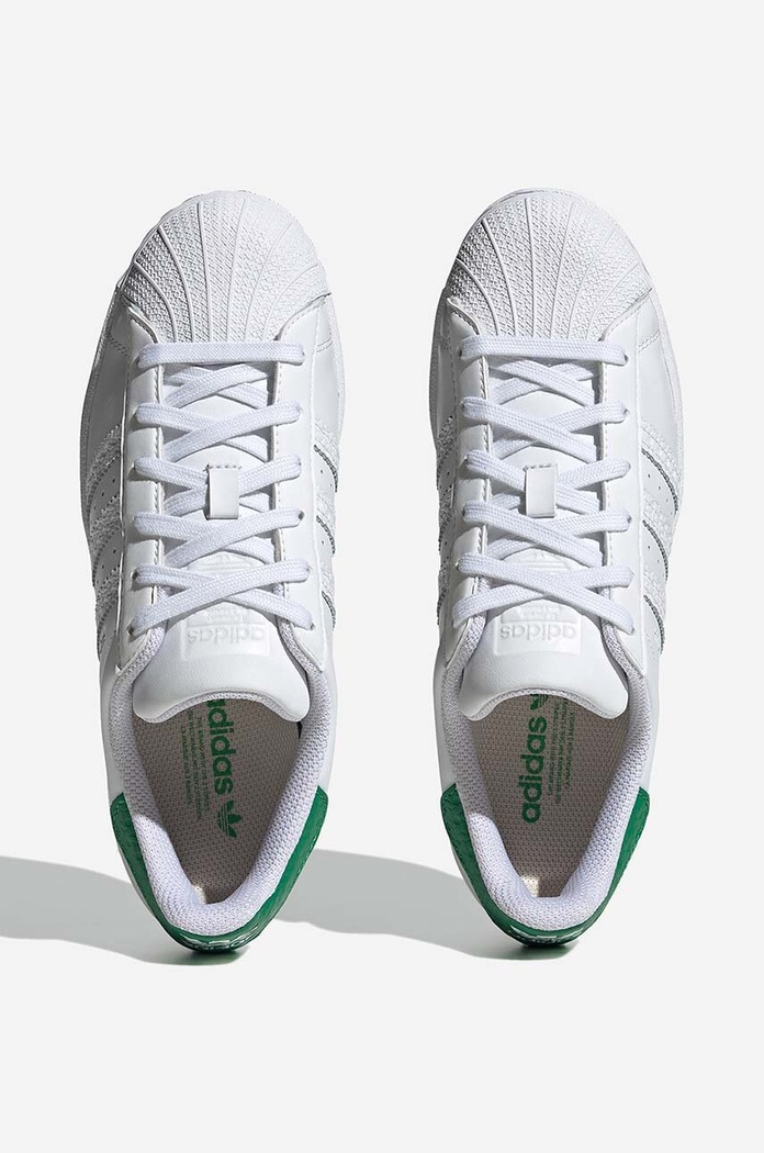 adidas Originals leather sneakers Superstar H06194 white