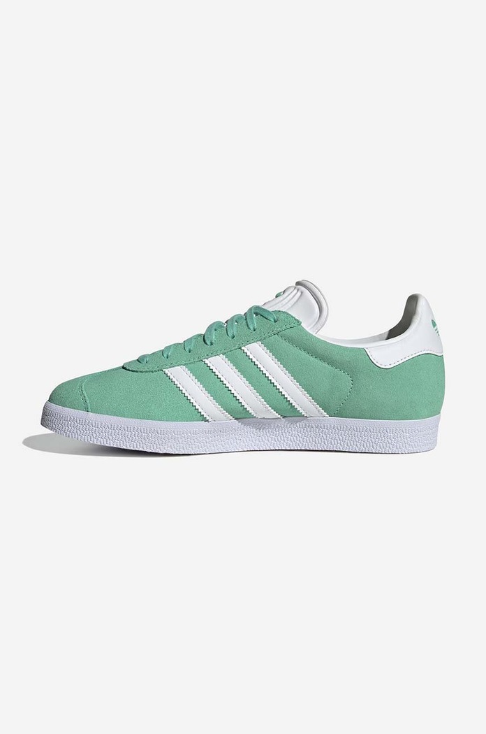 Shoes adidas Originals suede sneakers Gazelle W HQ4410 green