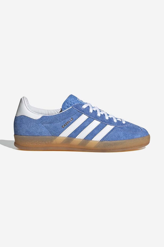 Велурени маратонки adidas Originals Gazelle Indoor W HQ8717 равна син HQ8717