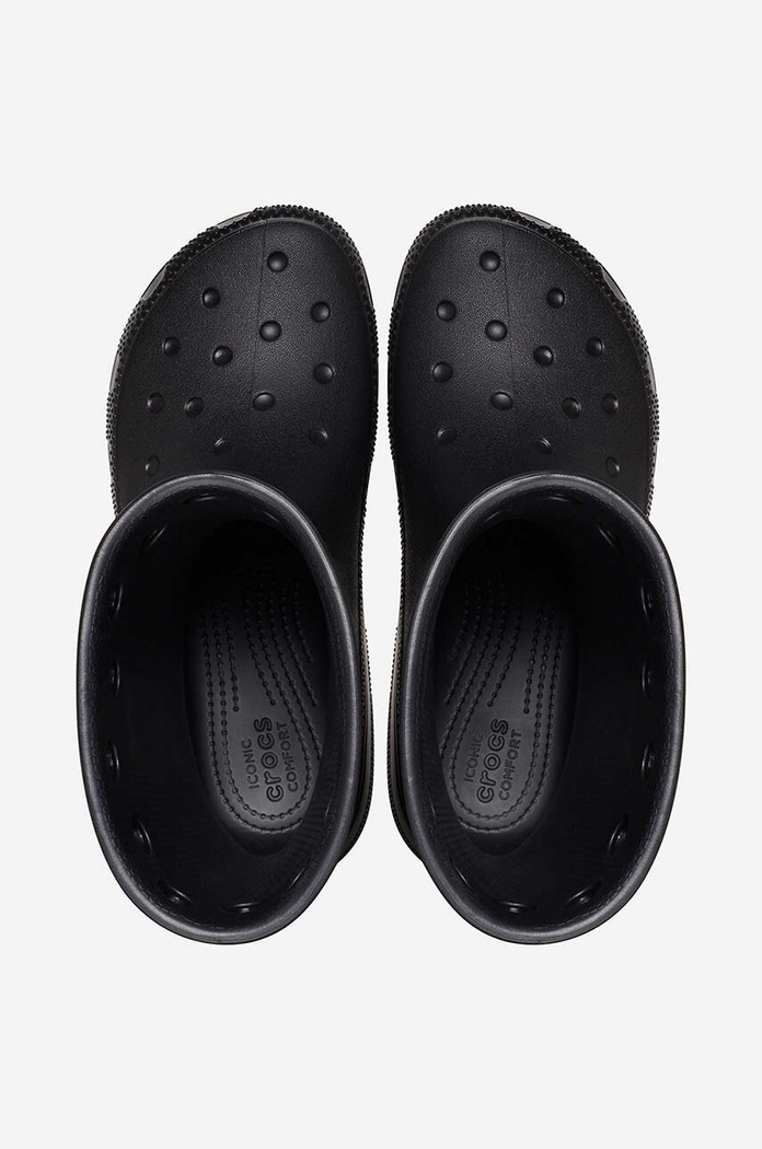 Γαλότσες Crocs Classic Rain Boot 208363.001 μαύρο SS25