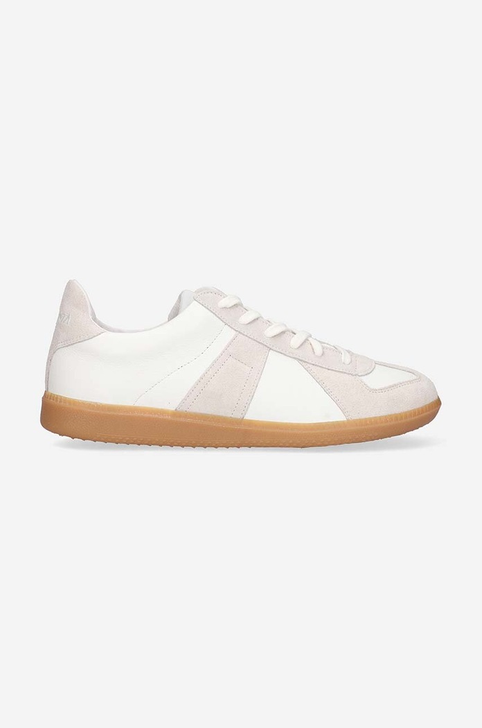 Novesta sneakersy skórzane Gat skóra zamszowa biały N974007.10Y01Y003