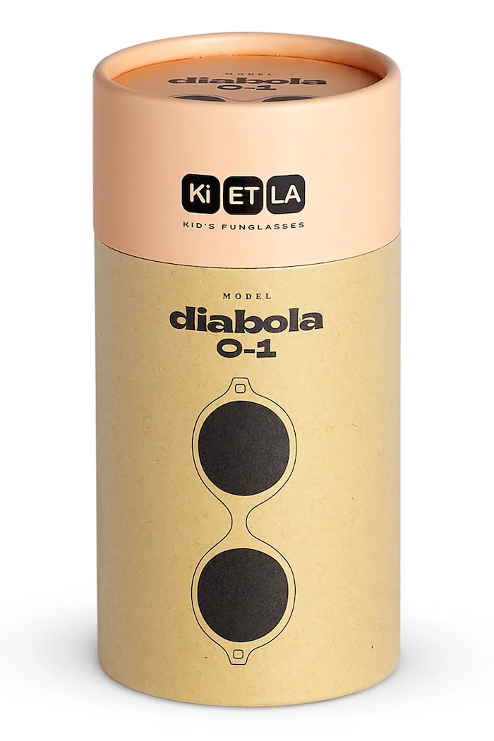 Ki ET LA okulary przeciwsłoneczne dziecięce Diabola DIABOLA beżowy