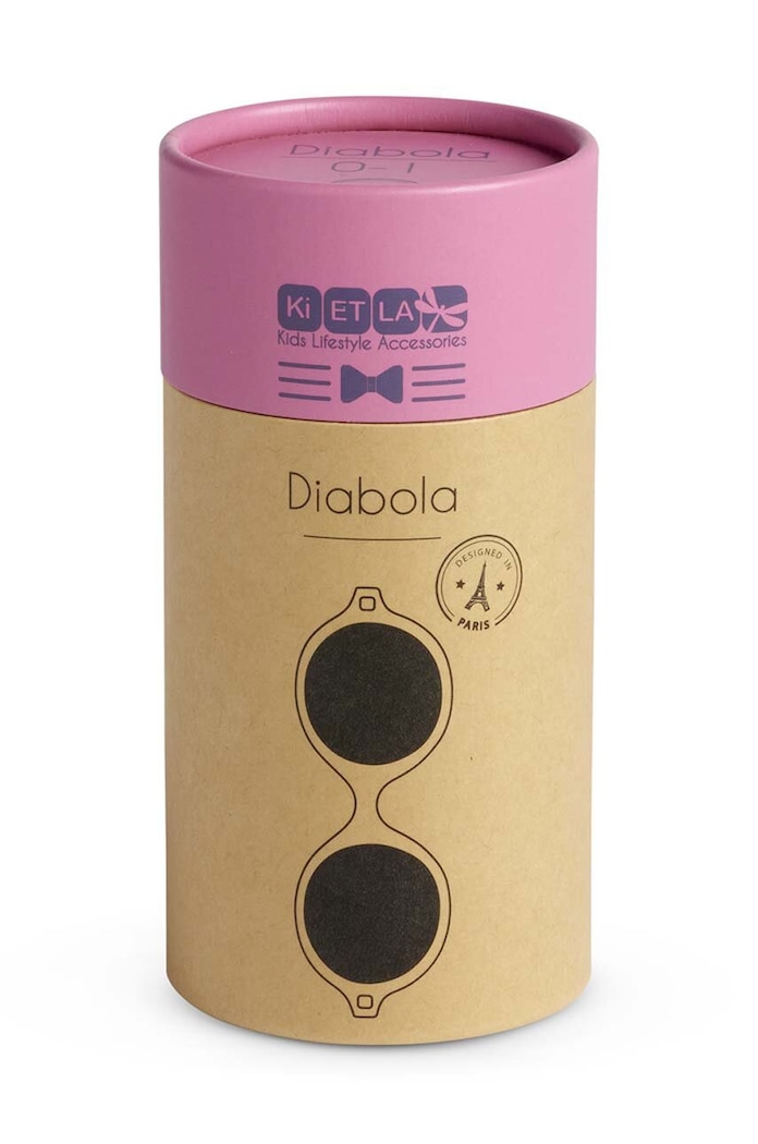 Detské slnečné okuliare Ki ET LA Diabola DIABOLA ružová