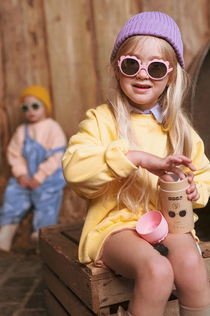 Detské slnečné okuliare Ki ET LA Lion ružová LION