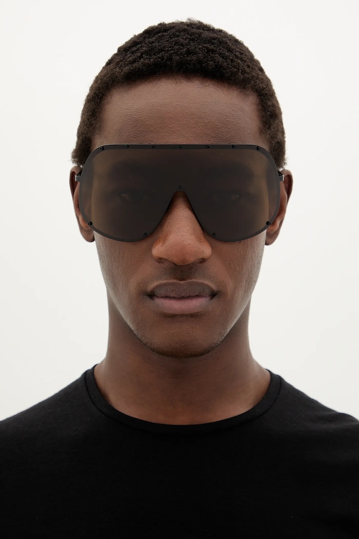 Rick Owens occhiali da sole RG0000006.GBLKBR.0904
