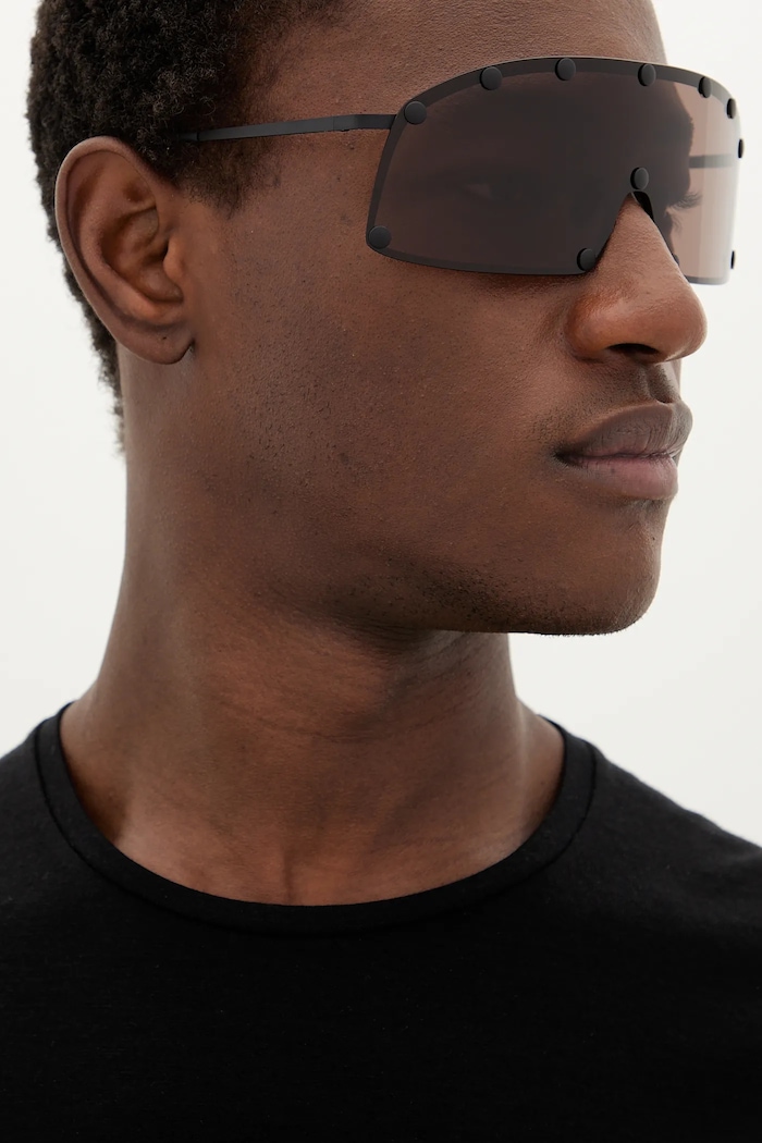 Солнцезащитные очки Rick Owens RG0000001.GBLKBR.0904