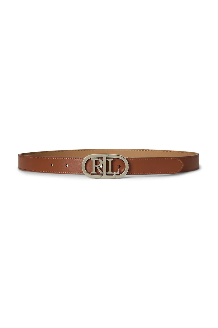 Lauren Ralph Lauren bőr öv 412883714 barna AA00