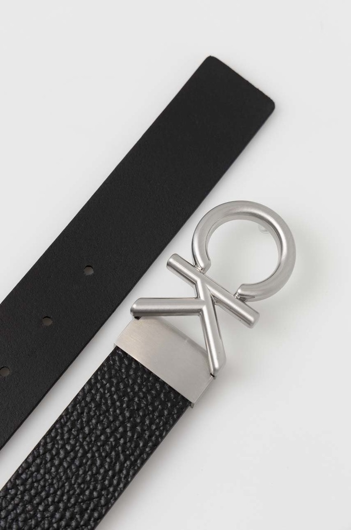 Calvin Klein pasek skórzany K50K509956.PPYX czarny SS23