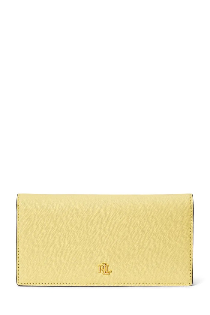 Lauren Ralph Lauren portofel pentru femei, din piele galben 432802917